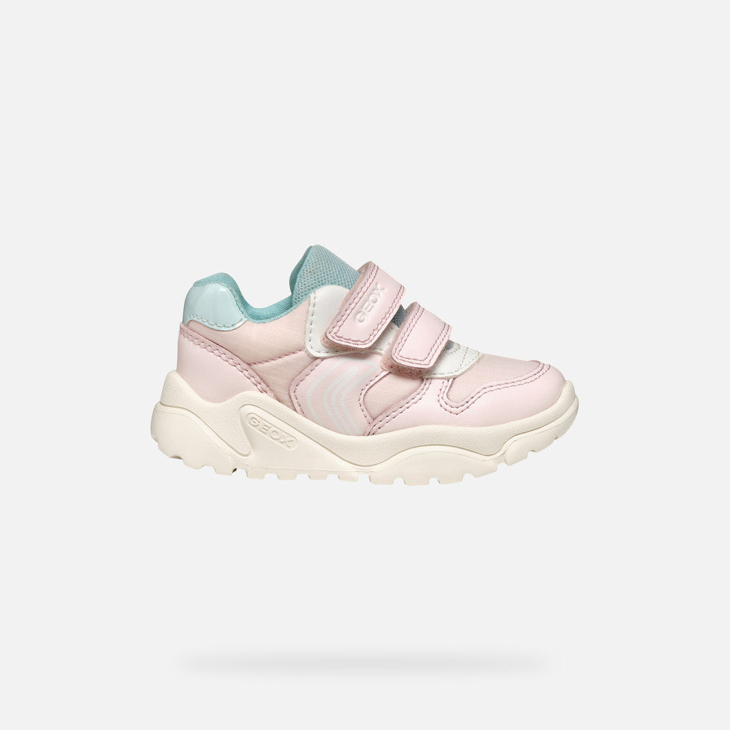 Geox sportcipő lányoknak, tépőzáras, 24-27, Ciufciuf Lt pink/Watersea Másodlagos kép