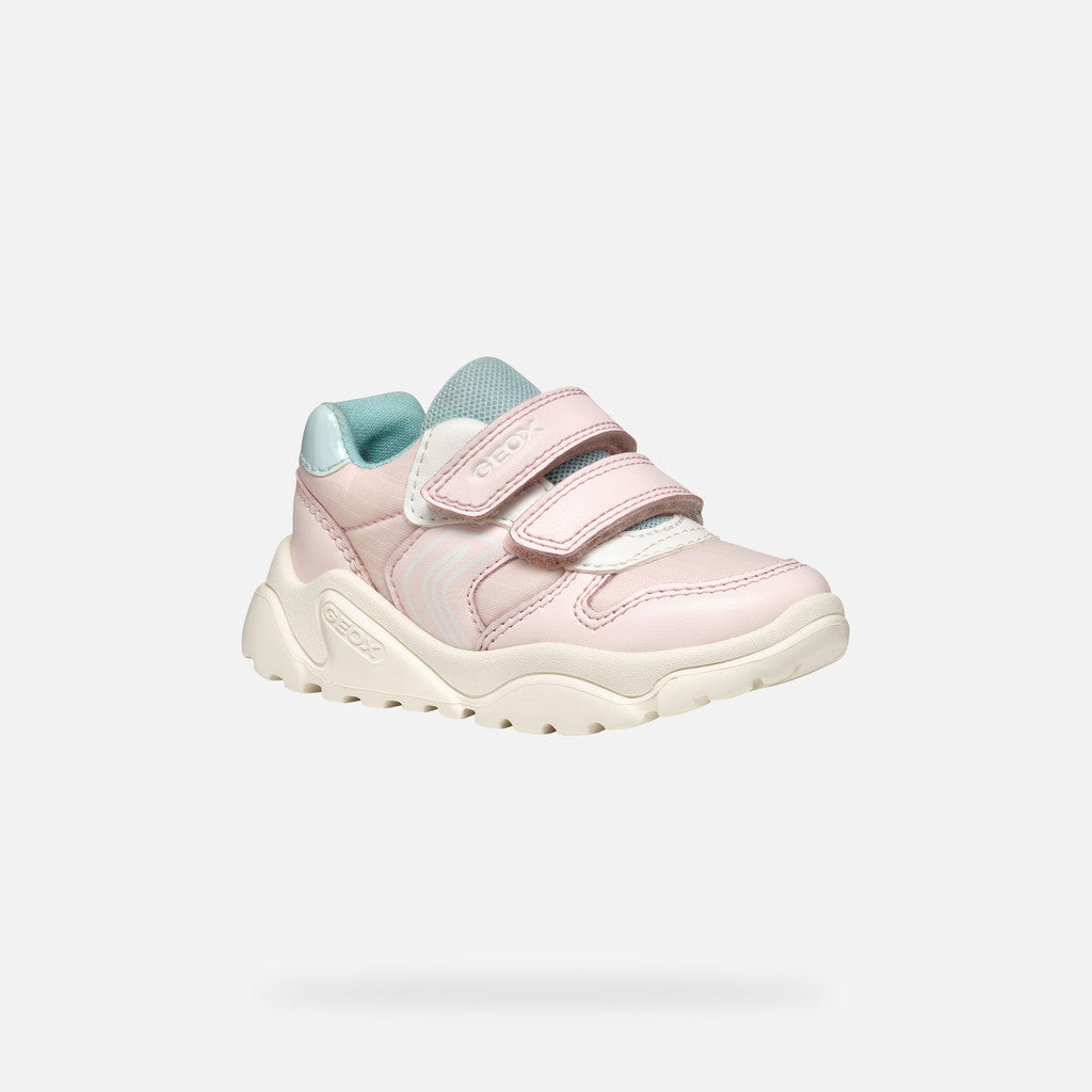 Geox pantofi fete sport cu scai 24-27 Ciufciuf Lt pink/Watersea Fő kép