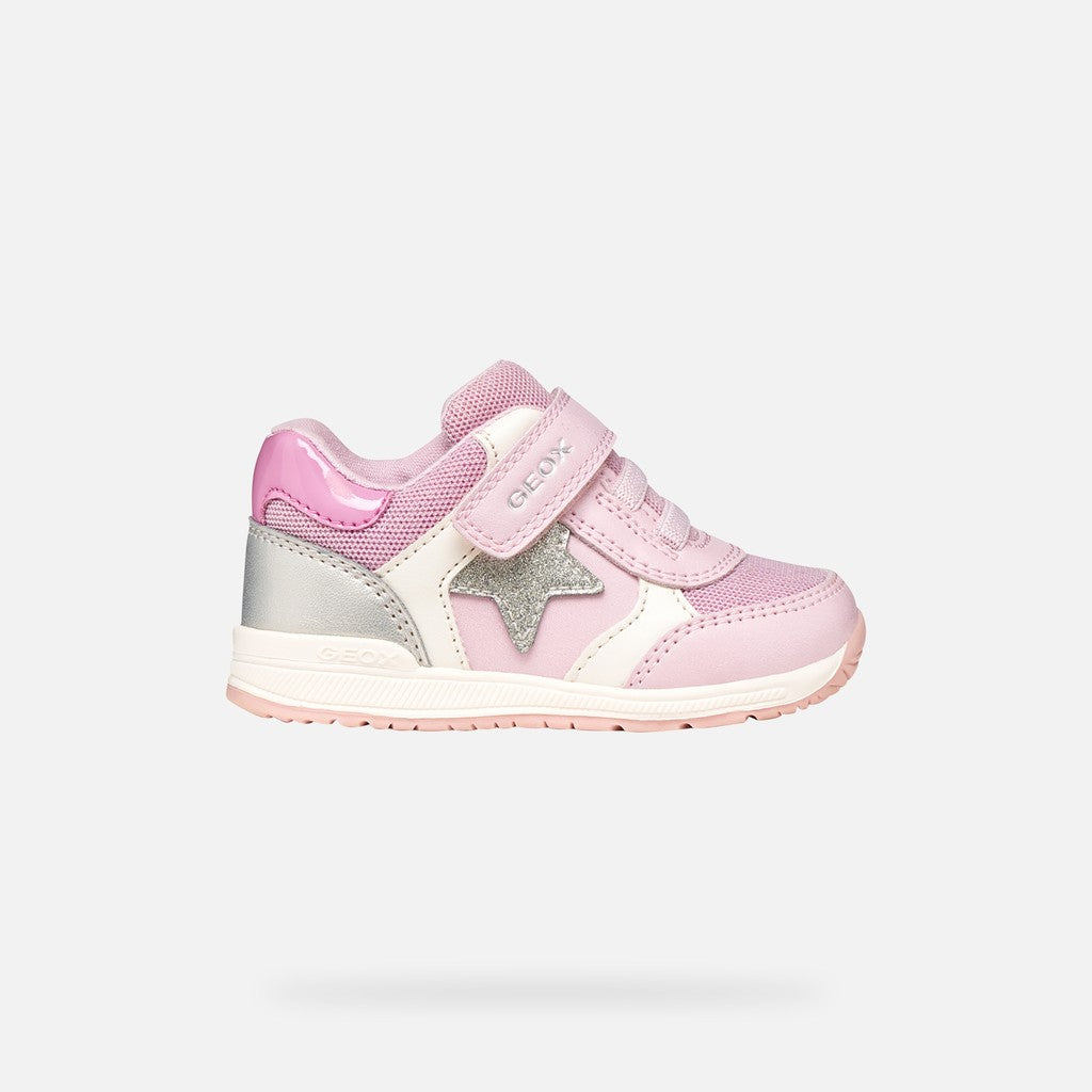 Geox sportcipő lányoknak First Step Rishon 18-26 Pink/Silver