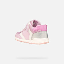 Geox sportcipő lányoknak First Step Rishon 18-26 Pink/Silver