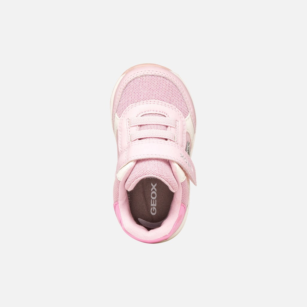 Geox sportcipő lányoknak First Step Rishon 18-26 Pink/Silver