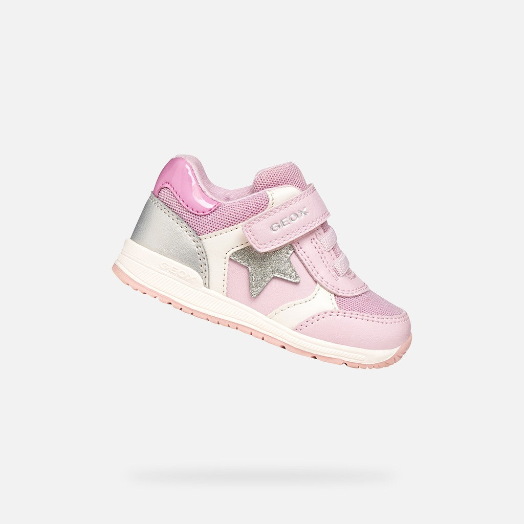 Geox sportcipő lányoknak First Step Rishon 18-26 Pink/Silver