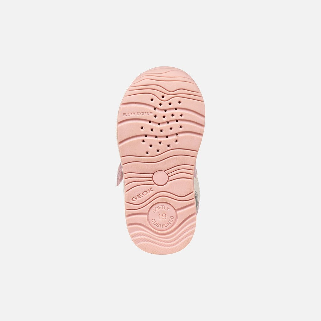 Geox sportcipő lányoknak First Step Rishon 18-26 Pink/Silver