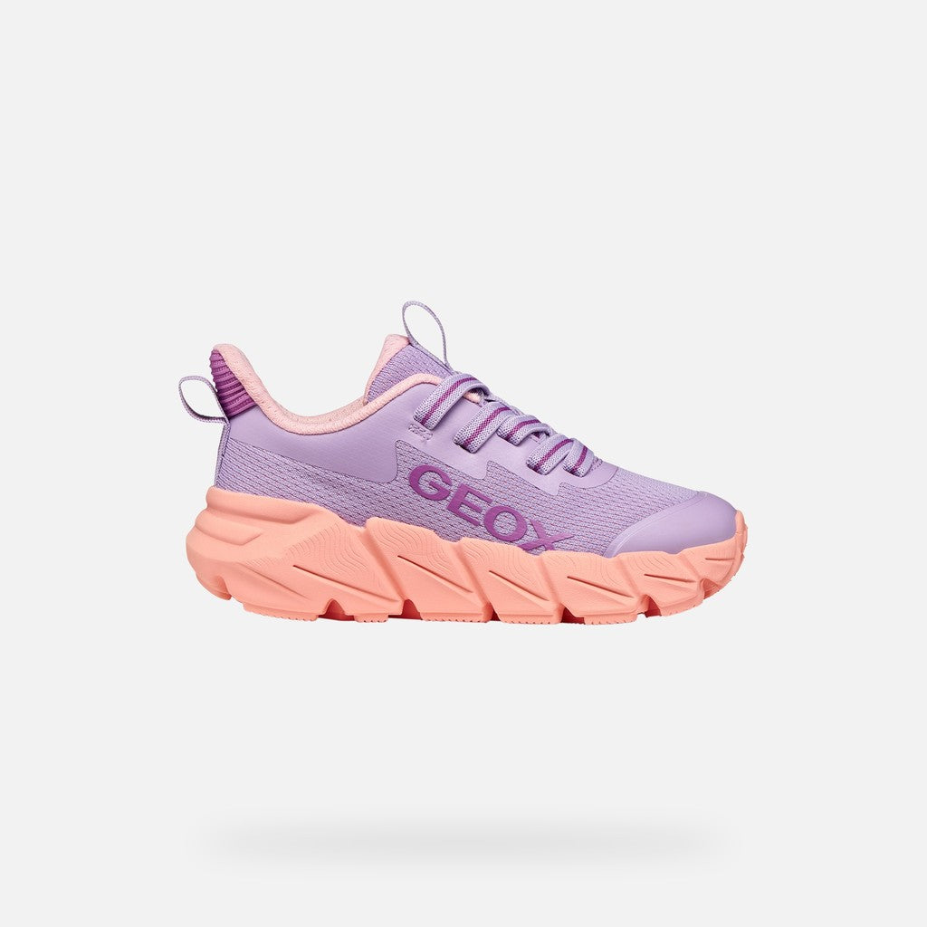 Geox lány sportcipő Flexyper Fast 28-36 orgonalila/világos korall Másodlagos kép