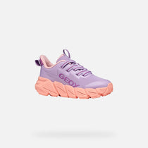 Geox lány sportcipő Flexyper Fast 28-36 orgonalila/világos korall