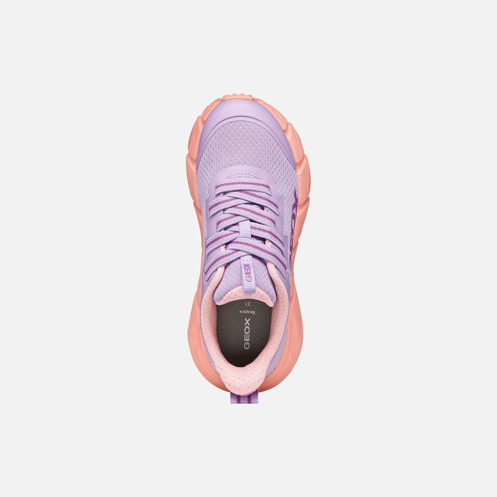 Geox lány sportcipő Flexyper Fast 28-36 orgonalila/világos korall