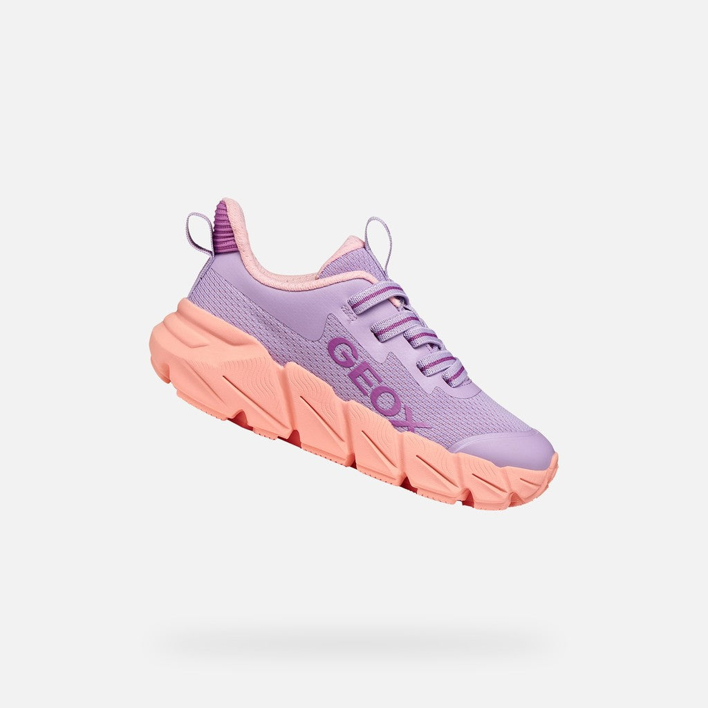 Geox lány sportcipő Flexyper Fast 28-36 orgonalila/világos korall