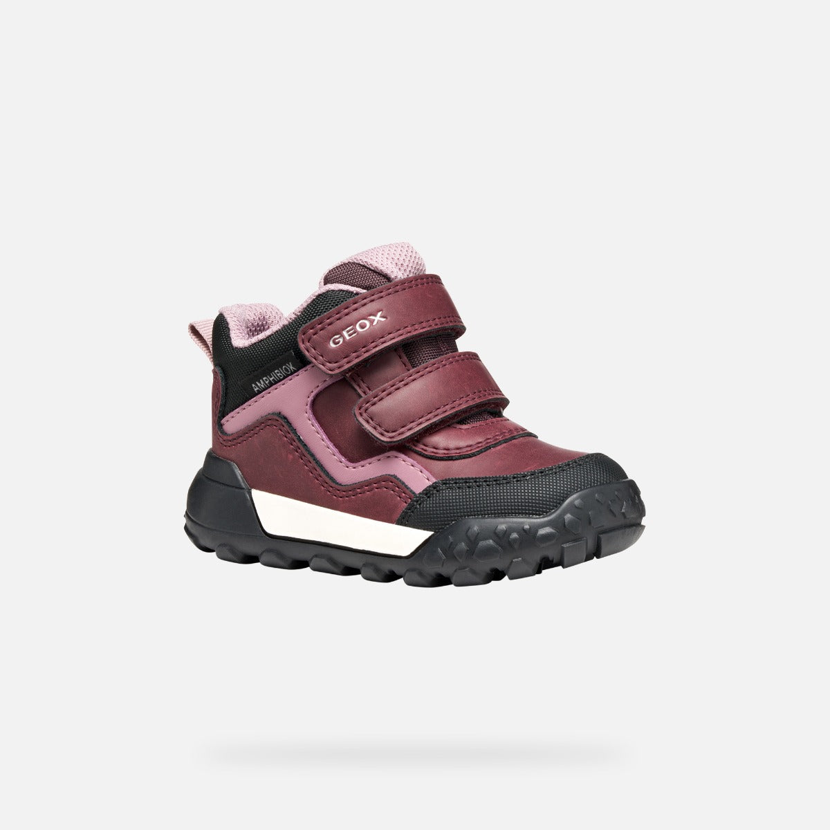 Geox lány cipő Trekkyup Amphibiox 24-27 Bordó/Rózsaszín Másodlagos kép