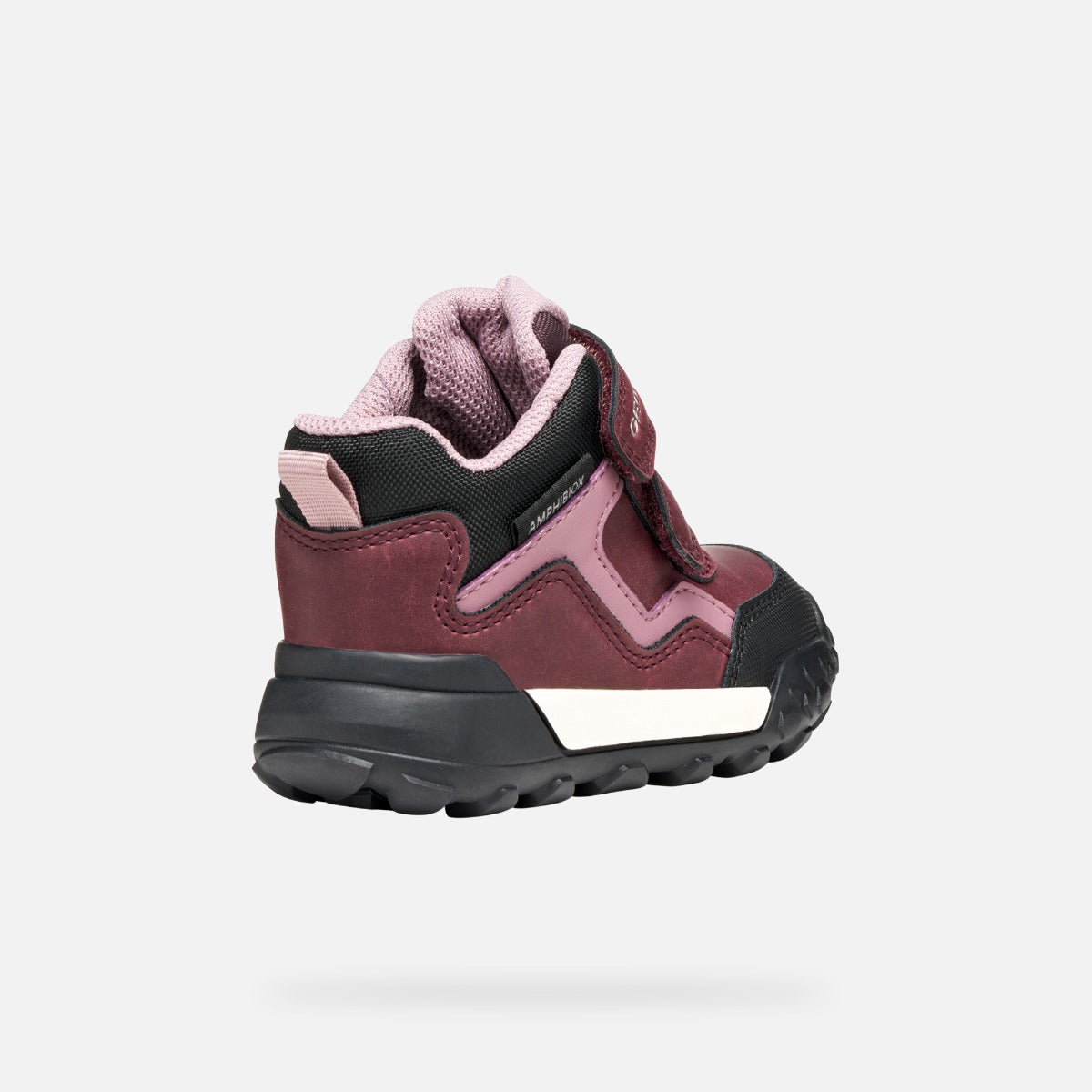 Geox pantofi fete Trekkyup Amphibiox 20-23 Burgundy/Rose