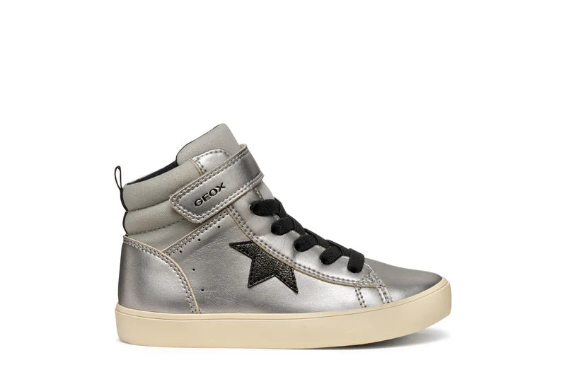 Geox pantofi sport fete Gisli 28-35 Dark Silver/Black Fő kép