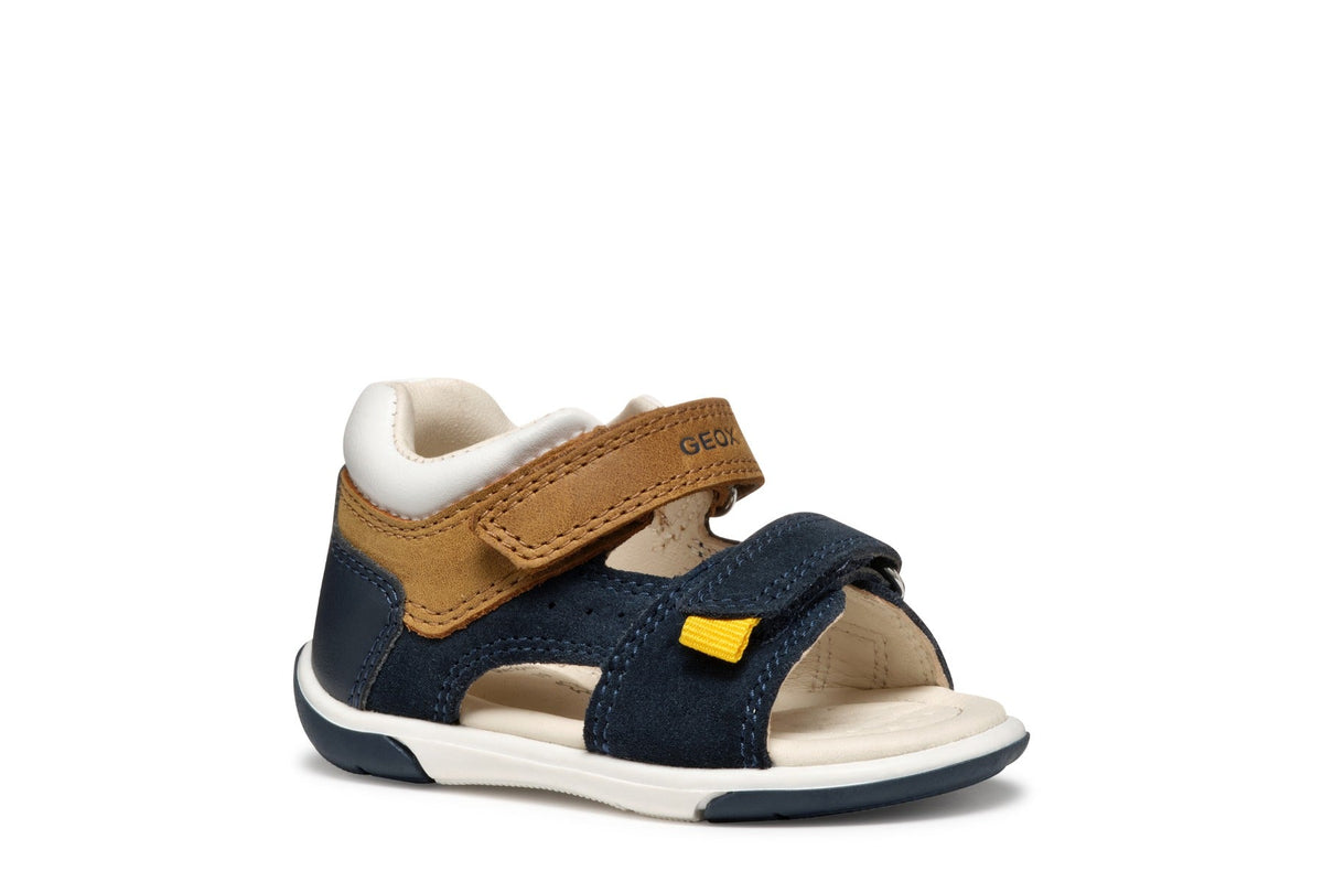 Geox sandale baieti 18-26 Zapito Navy/Caramel Fő kép