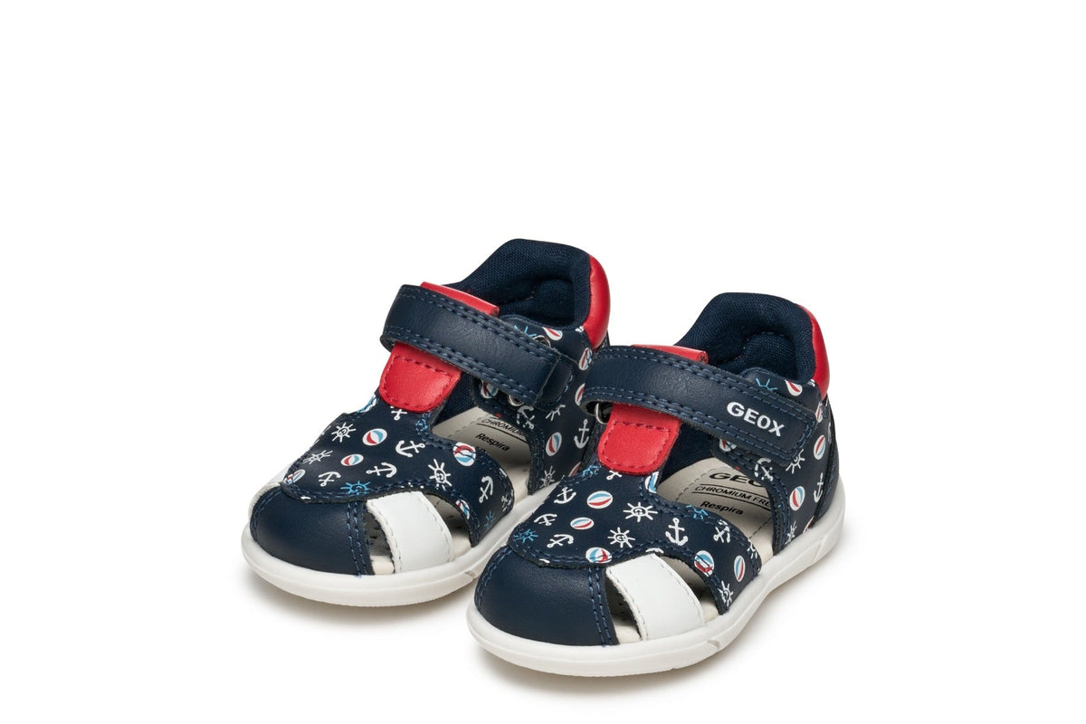 Geox sandale baieti 18-26 Zapito Navy/Red Fő kép