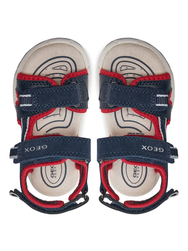 Geox sandale baieti Alben 36-37 Navy/Red