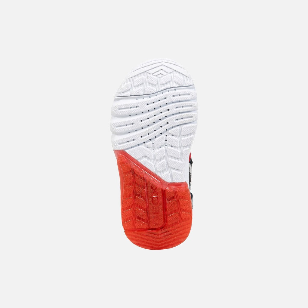Geox fiú szandál LED világítással Ciberdron 26-34 Pókember sötétkék/piros