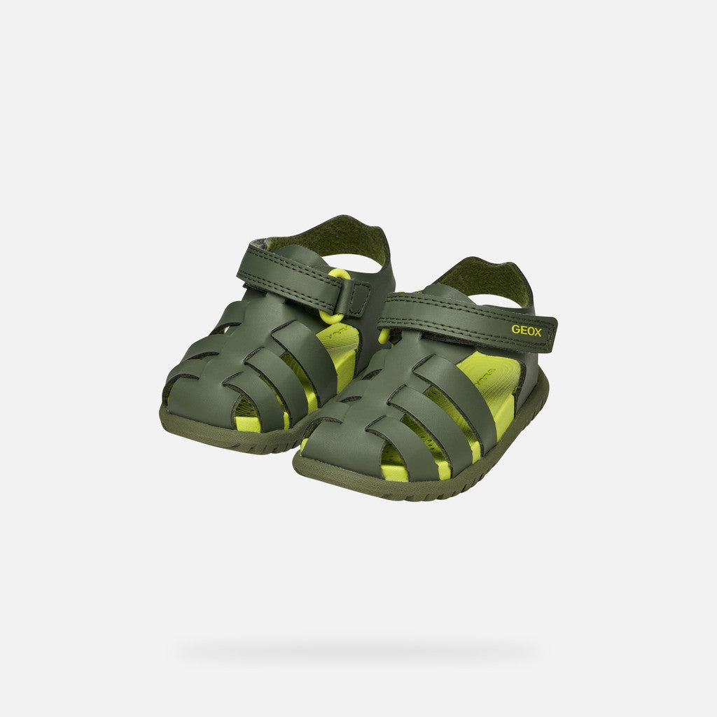 Geox sandale baieti Fusbetto 20-27 Sage Fő kép