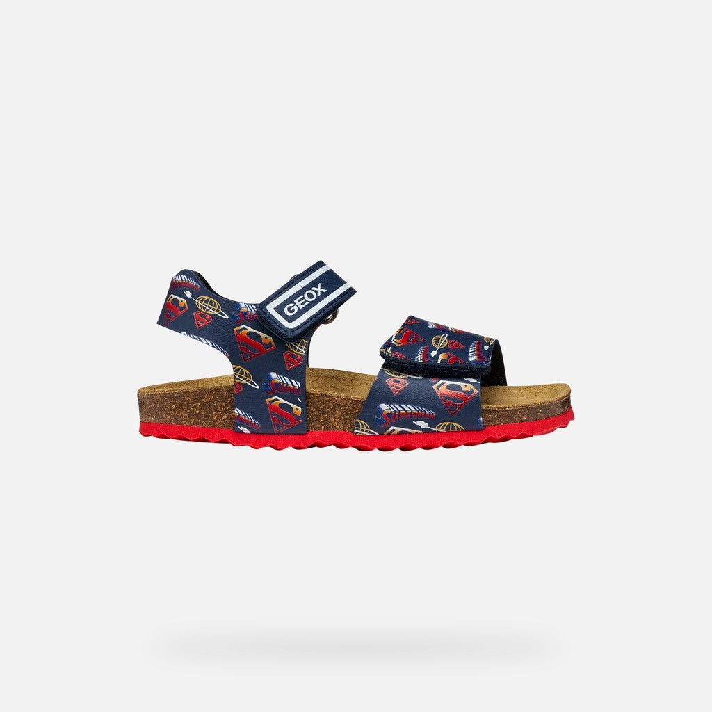 Geox fiú szandál Ghita 26-34 Superman Navy/Red Másodlagos kép