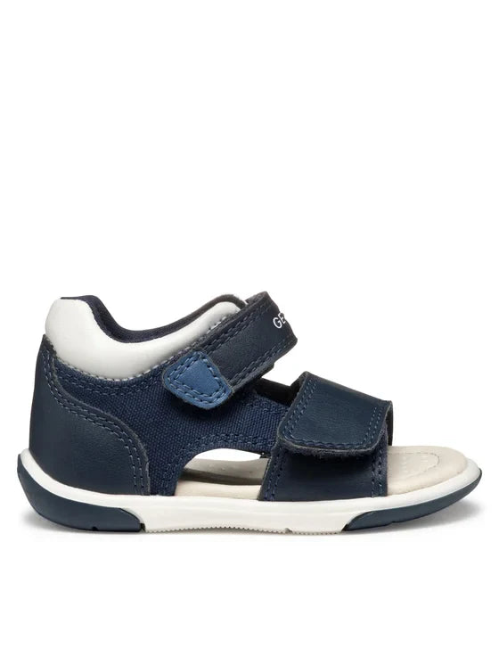 Geox Zapito Baby nyitott orrú fiú szandál 18-26 Navy/White Másodlagos kép