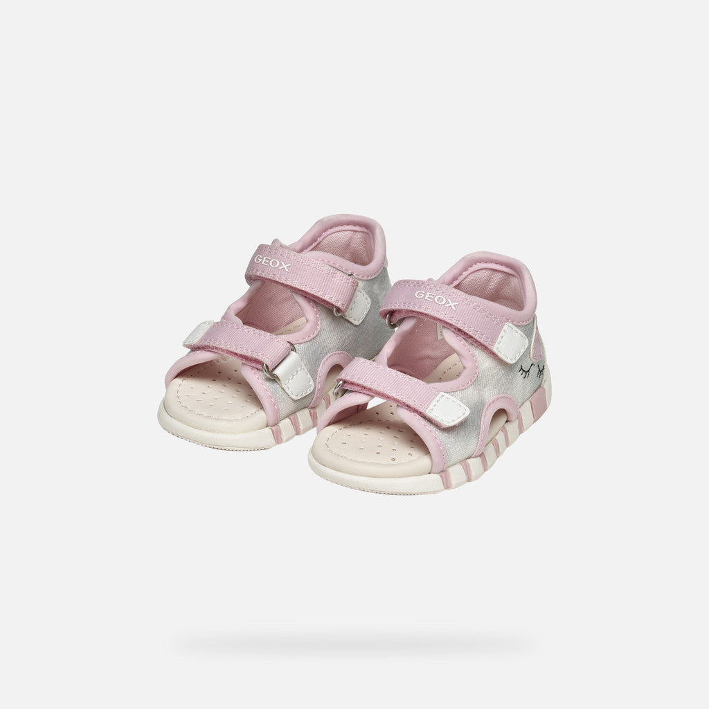 Geox sandale fete 19-26 Lupidoo Silver/Pink unicorn Fő kép