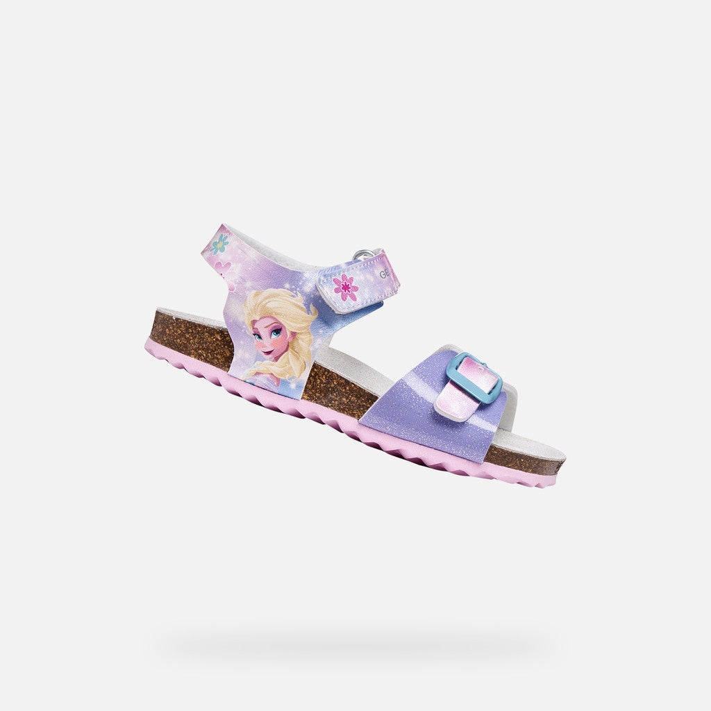 Geox Adriel lány szandál 24-32 Sötét orgona Frozen Elsa