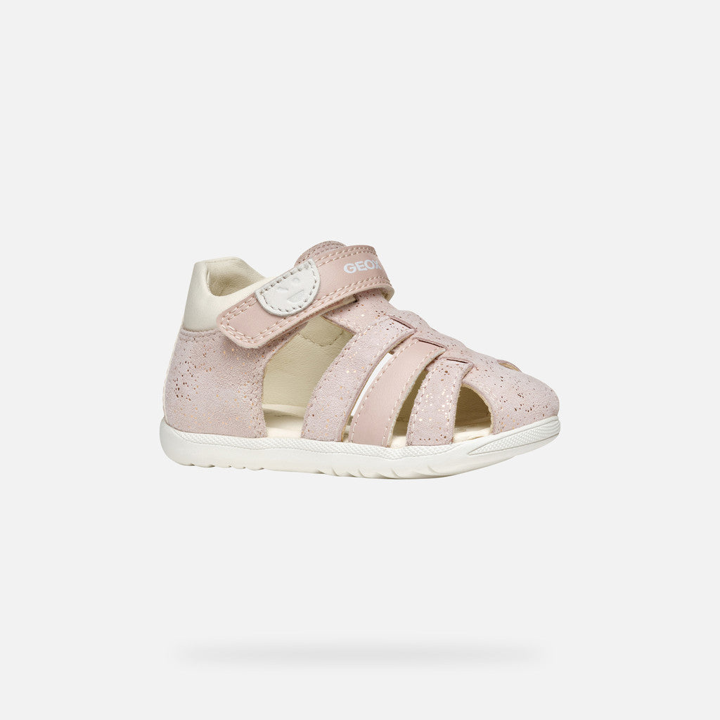 Geox sandale fete cu scai 18-26 Macchia Rose/Off White Fő kép