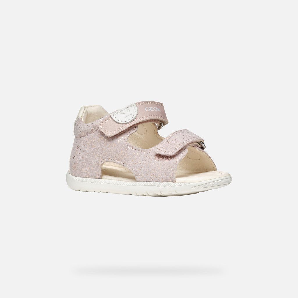 Geox sandale fete cu scai 18-26 Macchia Rose/Off White Fő kép