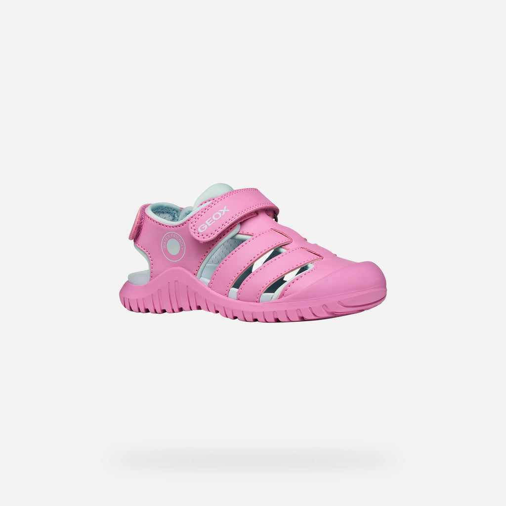 Geox lány szandál Fusbetto Pro Junior Quick Dry vízálló 26-34 sötét rózsaszín/víz Fő kép