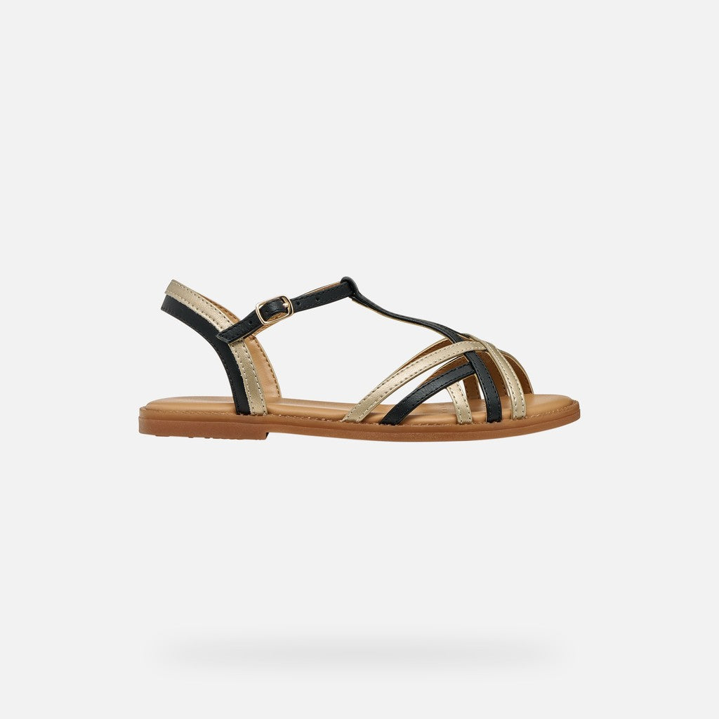 Geox Karly lány szandál 28-36 fekete/platina Másodlagos kép