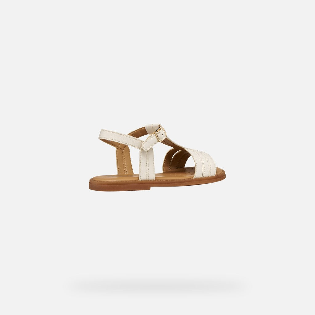 Geox Karly lány szandál 28-36 Light Ivory