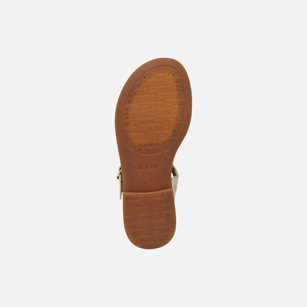 Geox Karly lány szandál 28-36 Light Ivory