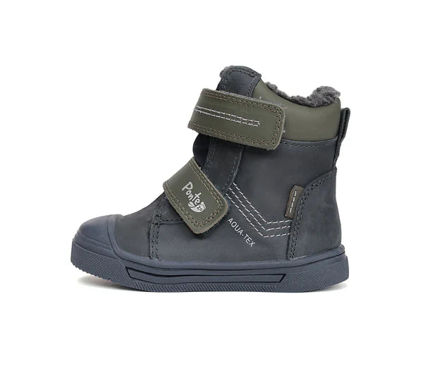D.D.Step ghete baieti imblanite Ponte20 supinati AQUA-TEX 28-33 Royal Blue