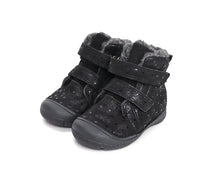 D.D.Step ghete fete imblanite 26-31 Black cu buline