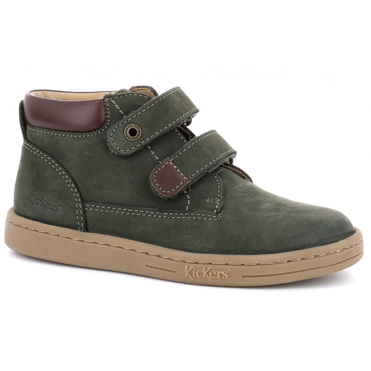 KicKers pantofi baieti cu scai marimea 18-24, Tackeasy Kaki Fő kép