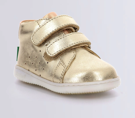 KicKers pantofi fete cu scai 18-24, Kickbelkro Beige Champagne Fő kép