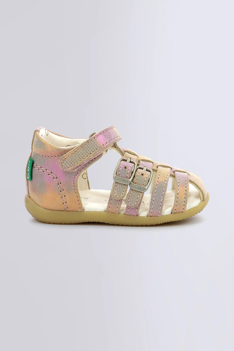 KicKers sandale fete cu scai 19-24 BIGKRO Rose Rainbow Fő kép