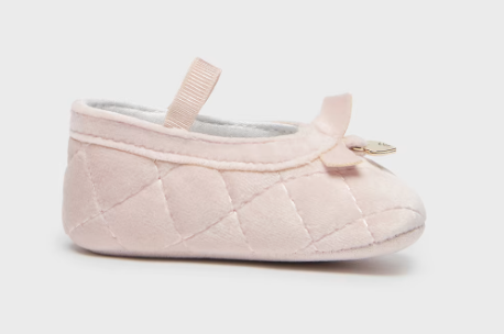 Mayoral bársony balerinacipő lányoknak, 15-19, Soft pink Másodlagos kép