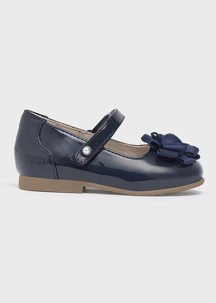 Mayoral balerini fete lacuiti semidecupati cu floare 19-25 Navy Blue Fő kép
