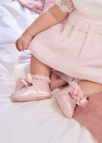 Mayoral elegáns lányka balerina cipő masnival 15-18 Tulipán