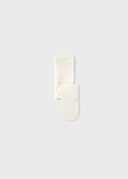 Mayoral ciorap cu chilot fete jacquard 12-36 luni Off-white Fő kép