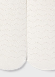 Mayoral ciorap cu chilot fete jacquard 12-36 luni Off-white