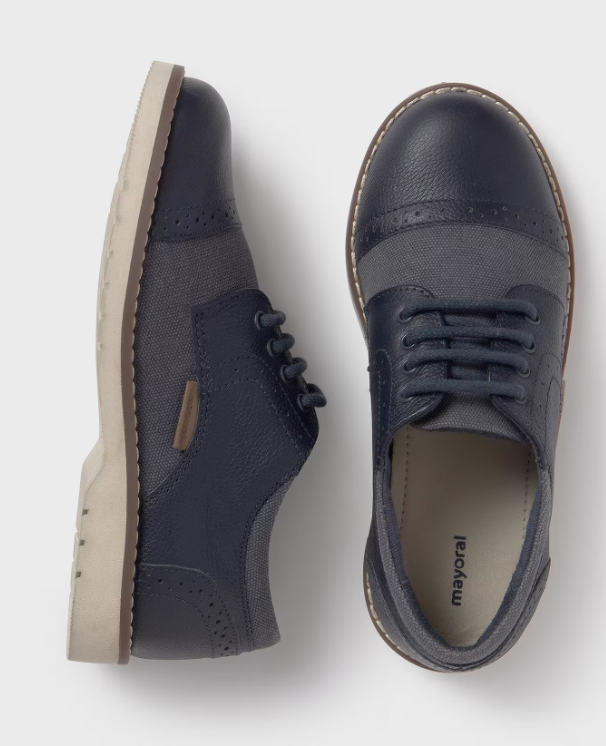 Mayoral pantofi baieti oxford combinati 31-35 Navy Blue Fő kép