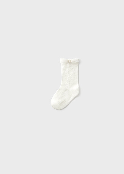 Mayoral sosete fete cu funda 12-36 luni Off-white Fő kép