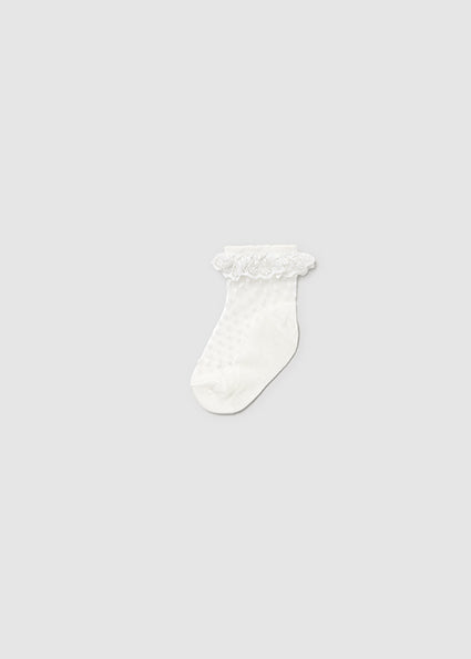 Mayoral sosete fete plumeti 12-36 luni Off-white Fő kép