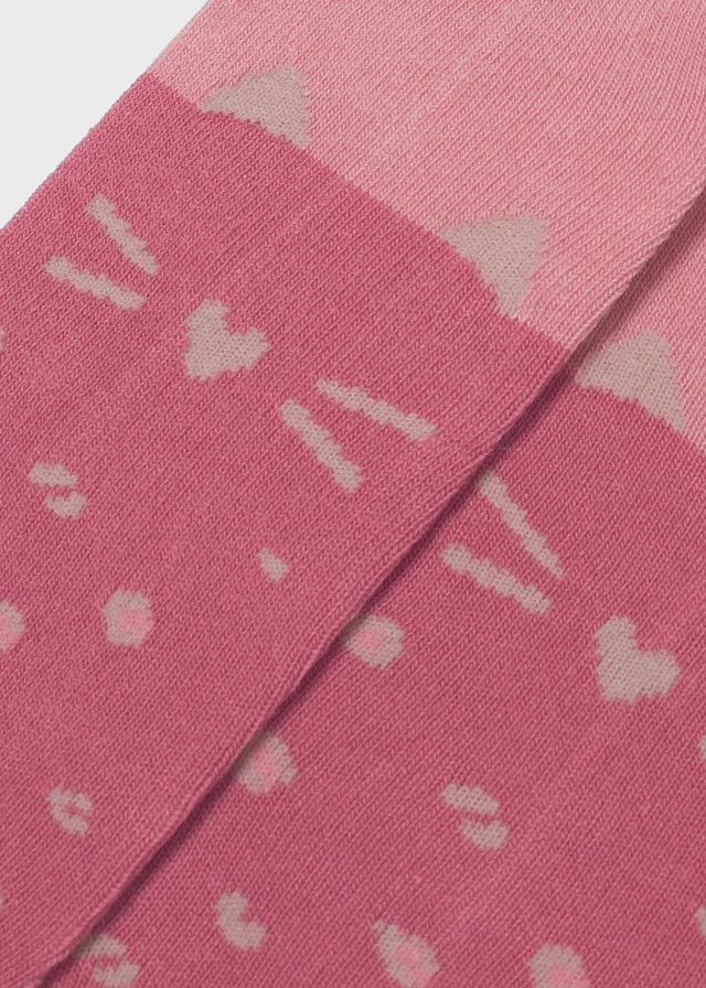 Mayoral ciorap cu chilot fete jacquard 6-36 luni, Blush Másodlagos kép