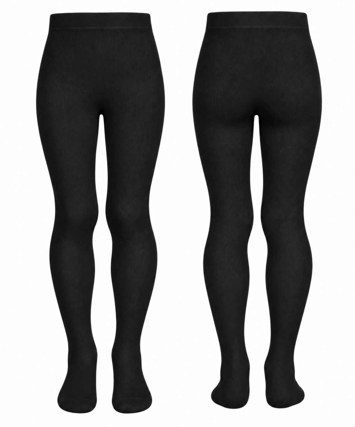 Milusie ciorap cu chilot din bumbac 2-7 ani Black Fő kép