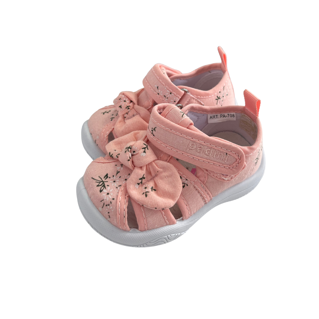 Padini tenisi fete decupati 19-24 Pink cu fundita si floricele Fő kép