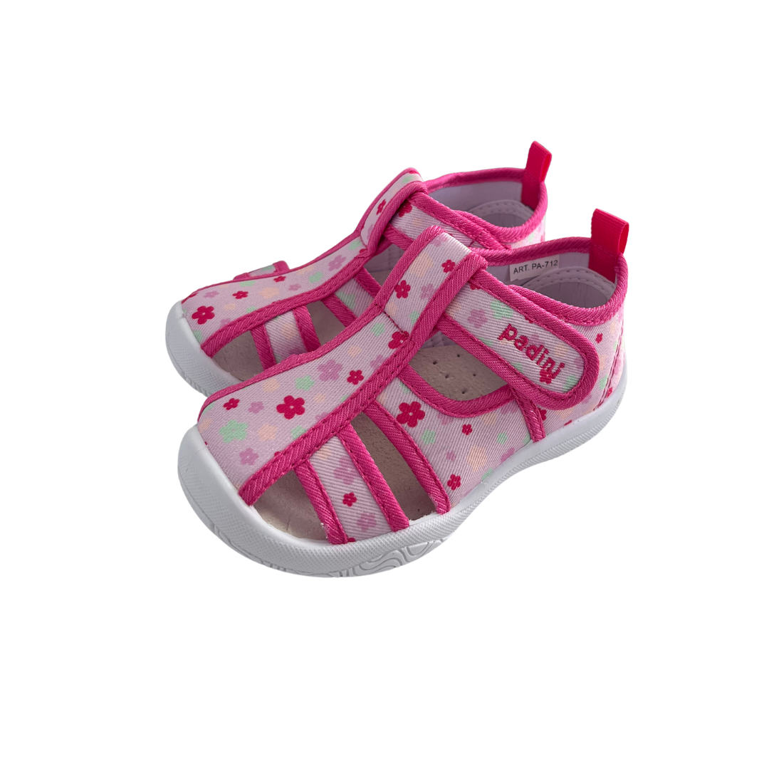 Padini tenisi fete decupati 25-30 Fuchsia cu floreicele Fő kép