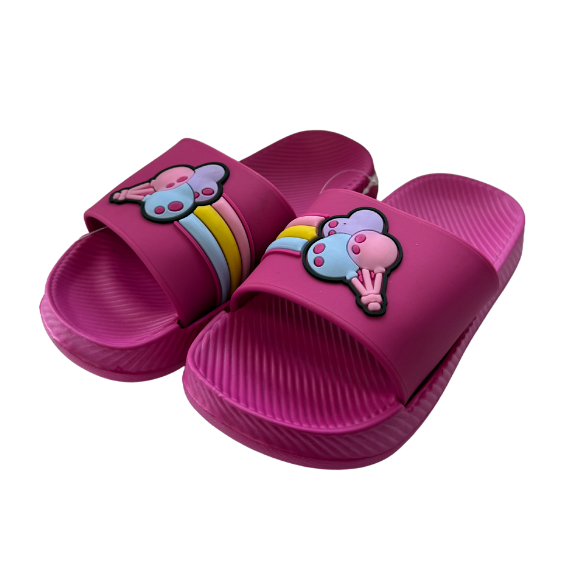 Super Cool papucs lányoknak 24-35 Fukszia, lufikkal Fő kép