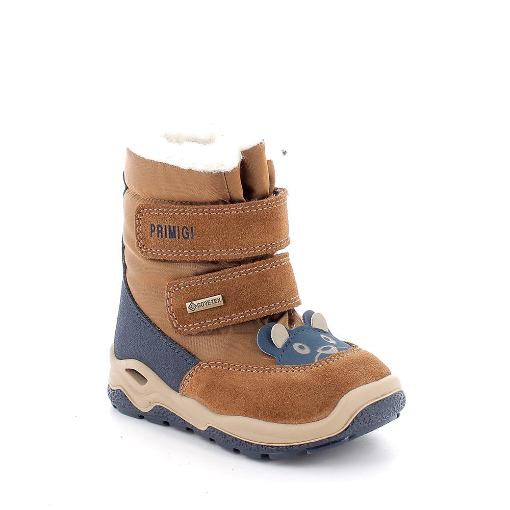 Primigi cizme baieti imblanite GORE-TEX 19-24 Cuoio/Blu Fő kép