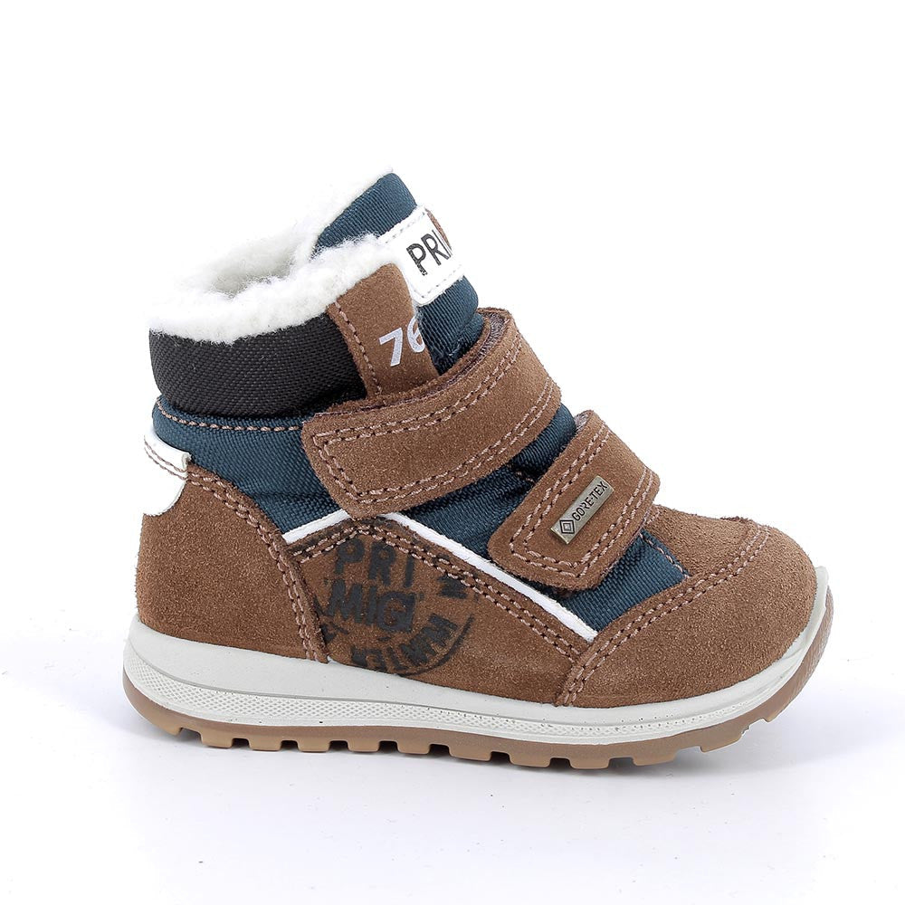 Primigi bélelt fiú csizma GORE-TEX 25-29 Barna és kék tépőzárral Másodlagos kép