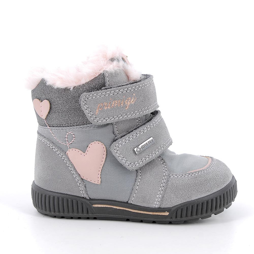 Primigi bakancs lány bélelt GORE-TEX 19-25 Techno Grigio szívvel Másodlagos kép